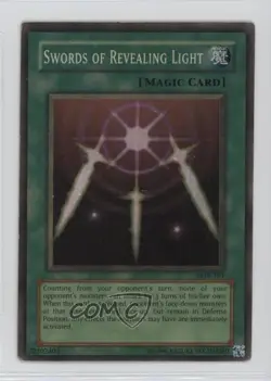 Swords of Revealing Light YuGiOh Legend Blue Eyes White Dragon #LOB-101 2002 - Image 1