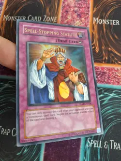 Yugioh Spell-Stopping Statute TLM-EN058 Ultimate Rare Unlimited Near Mint - Image 2