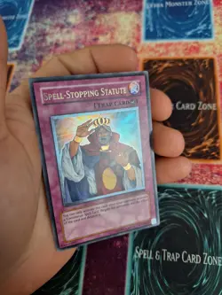 Yugioh Spell-Stopping Statute TLM-EN058 Ultimate Rare Unlimited Near Mint - Image 3