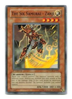 The Six Samurai - STON-EN011 1st Edition - YuGiOh-LP - Image 1