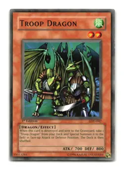Troop Dragon - LOD-042 1st Edition - YuGiOh-LP - Image 1