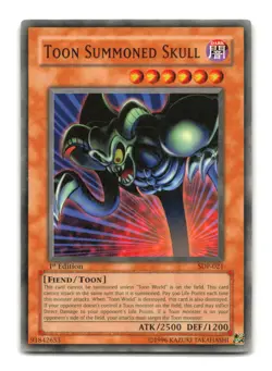 Toon Summoned Skull - SDP-021 1st Edition - YuGiOh-LP - Image 1