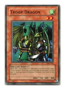 Troop Dragon - LOD-042 - YuGiOh-LP - Image 1