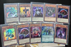 Yugioh Lot Of 10 Holo Cards English See Pic For Exact Cards #10 - Image 1
