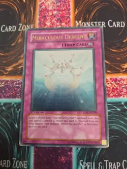 Yugioh Miraculous Descent EOJ-EN058 Ultimate Rare 1st Edition LP/MP - Image 1