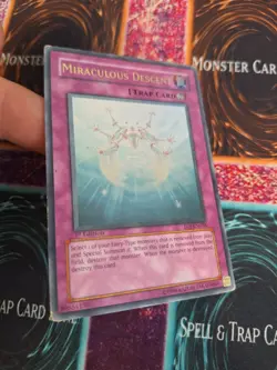 Yugioh Miraculous Descent EOJ-EN058 Ultimate Rare 1st Edition LP/MP - Image 2