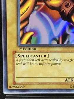 ARS 10 GM 2002 Left Arm Exodia LOB-123 1st ED Ultra Rare YuGiOh Asian English - Image 5