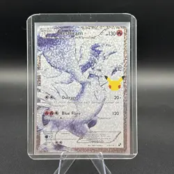 Pokemon TCG Reshiram Full Art Holo Card 113/114 Celebrations Classic Collection - Image 1