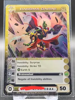 Chaotic TCG : Rasbma Darini PRV4 Promo Card Rise Of The Oligarch Creature - Image 1