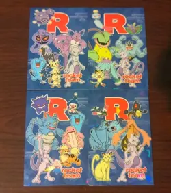 Mewtwo Rocket Combo Set Cracked Ice Holo Team Rocket Card Database Peru Pokemon - Image 1