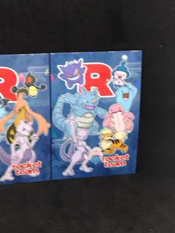 Mewtwo Rocket Combo Set Cracked Ice Holo Team Rocket Card Database Peru Pokemon - Image 5