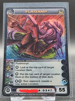 Chaotic Card : Fla'gamp Rise Of The Oligarch Super Rare Creature - Image 1