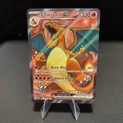Pokemon TCG Charizard ex Full Art SV 151 English Card 183/165 Near Mint - Image 1