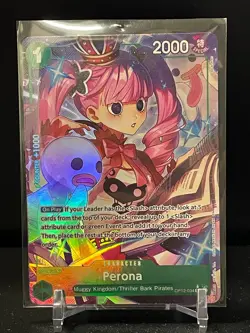 One Piece Card Game - Perona - OP12-034 SR - ALT Art - English NM - Image 3
