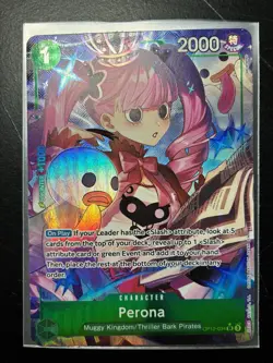One Piece Card Game - Perona - OP12-034 SR - ALT Art - English NM - Image 1