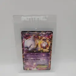 2016 Pokemon XY Black Star Promo Holo Card: Mewtwo EX (XY107) - Lightly Played - Image 2