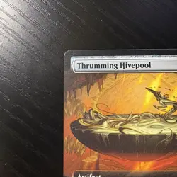 Thrumming Hivepool Rare Extended Art Regular MTG Edge Of Eternities #356 NM - Image 2