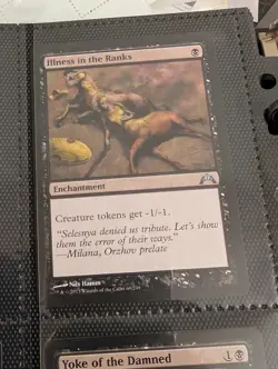 Illness in the Ranks [Gatecrash] Magic MTG (G) - Image 1