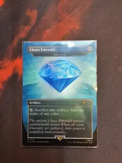 Chaos Emerald Blue 7033 Foil Lotus Petal Sonic Secret Lair MTG NM/M 🔥🔥🔥 - Image 3