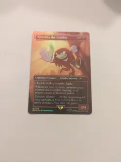 Knuckles the Echidna (Rainbow Foil) Secret Lair Drop Foil NM MTG - Image 1