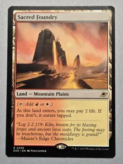 Sacred Foundry - Edge of Eternities - MTG LP - Image 1