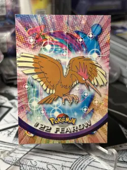 #22 Fearow - Pokemon Topps Card - Red Logo - Image 2
