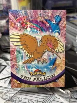 #22 Fearow - Pokemon Topps Card - Red Logo - Image 4