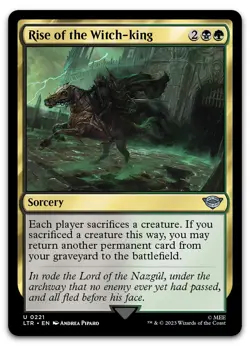 Rise of the Witch-King #221 (NM) Lord of the Rings LTR Magic MTG - Image 1