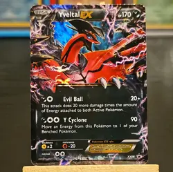 Yveltal EX XY08 XY Black Star Promos Pokemon Card - Image 2