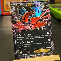 Yveltal EX XY08 XY Black Star Promos Pokemon Card - Image 3