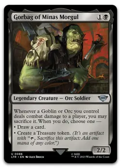Gorbag of Minas Morgul #86 (NM) Lord of the Rings LTR Magic MTG - Image 1
