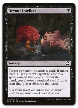 Devour Intellect #97 (NM) Forgotten Realms AFR Magic MTG - Image 1
