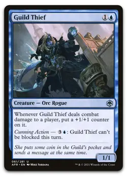 Guild Thief #61 (NM) Forgotten Realms AFR Magic MTG - Image 1