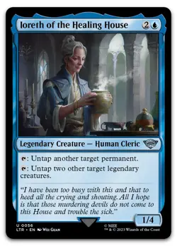 Ioreth of the Healing House #56 (NM) Lord of the Rings LTR Magic MTG - Image 1