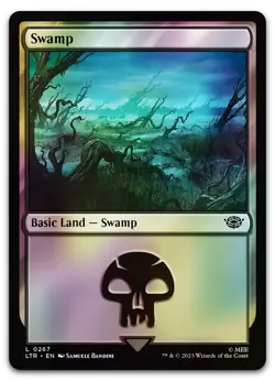 Swamp (0267) #267 (Foil) (NM) Lord of the Rings LTR Magic MTG - Image 1