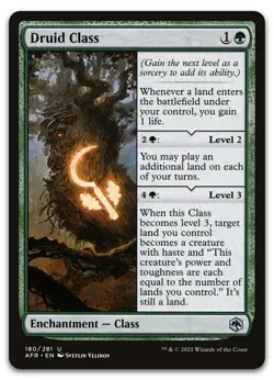 Druid Class #180 (NM) Forgotten Realms AFR Magic MTG - Image 1