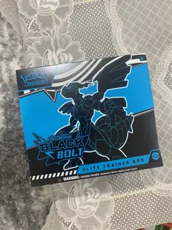 Pokemon Trading Card Games Scarlet & Violet 10.5 Black Bolt Elite Trainer Box - Image 1
