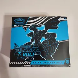 Pokemon Trading Card Games Scarlet & Violet 10.5 Black Bolt Elite Trainer Box 196214113664 - Image 1