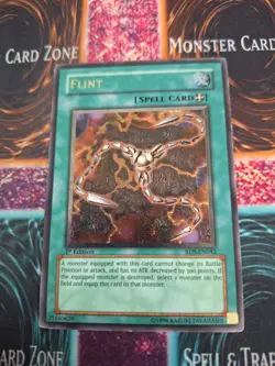 Yugioh Flint RDS-EN042 Ultimate Rare 1st Edition Lightly Played - Image 1