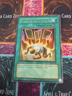 Yugioh Card of Safe Return LON-029 Ultra Rare Unlimited HP/DMG - Image 1