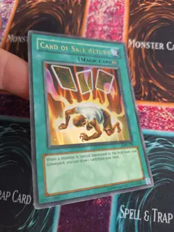 Yugioh Card of Safe Return LON-029 Ultra Rare Unlimited HP/DMG - Image 2
