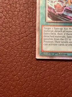 YuGiOh! Xyz Encore RA02-EN059 - 1st Ed - Quarter Century Secret Rare -Near Mint! - Image 5
