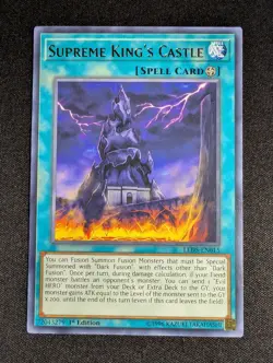 Yugioh - Supreme King's Castle LED5-EN015 1st Edition Rare NM - Image 1