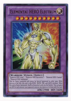 Elemental Hero Electrum - LCGX-EN052 - Ultra Rare - NM - Yugioh - Image 1