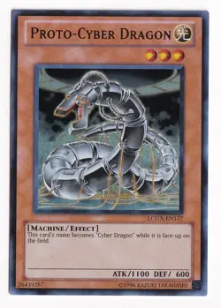 YUGIOH - Proto-Cyber Dragon - LCGX-EN177 - Ultra Rare - Unlimited Edition - NM - Image 1
