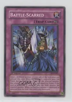 Battle-Scarred 1st Ed. YuGiOh Dark Crisis #DCR-097 2003 READ - Image 1