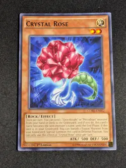 Yugioh - Crystal Rose CORE-EN012 1st Edition Rare NM - Image 1