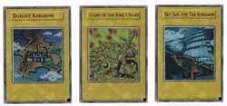 YUGIOH GLORY OF THE KINGS HAND + DUELIST KINGDOM + SET SAIL FOR THE KINGDOM - Image 1