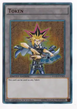 Yugioh Token YGLD-ENTKN Ultra Rare Limited Edition LP - Image 1