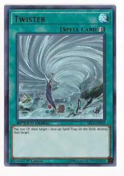 Twister 1st Ed. YuGiOh Speed Duel: Arena of Lost Souls #SBLS-EN042 - Image 1